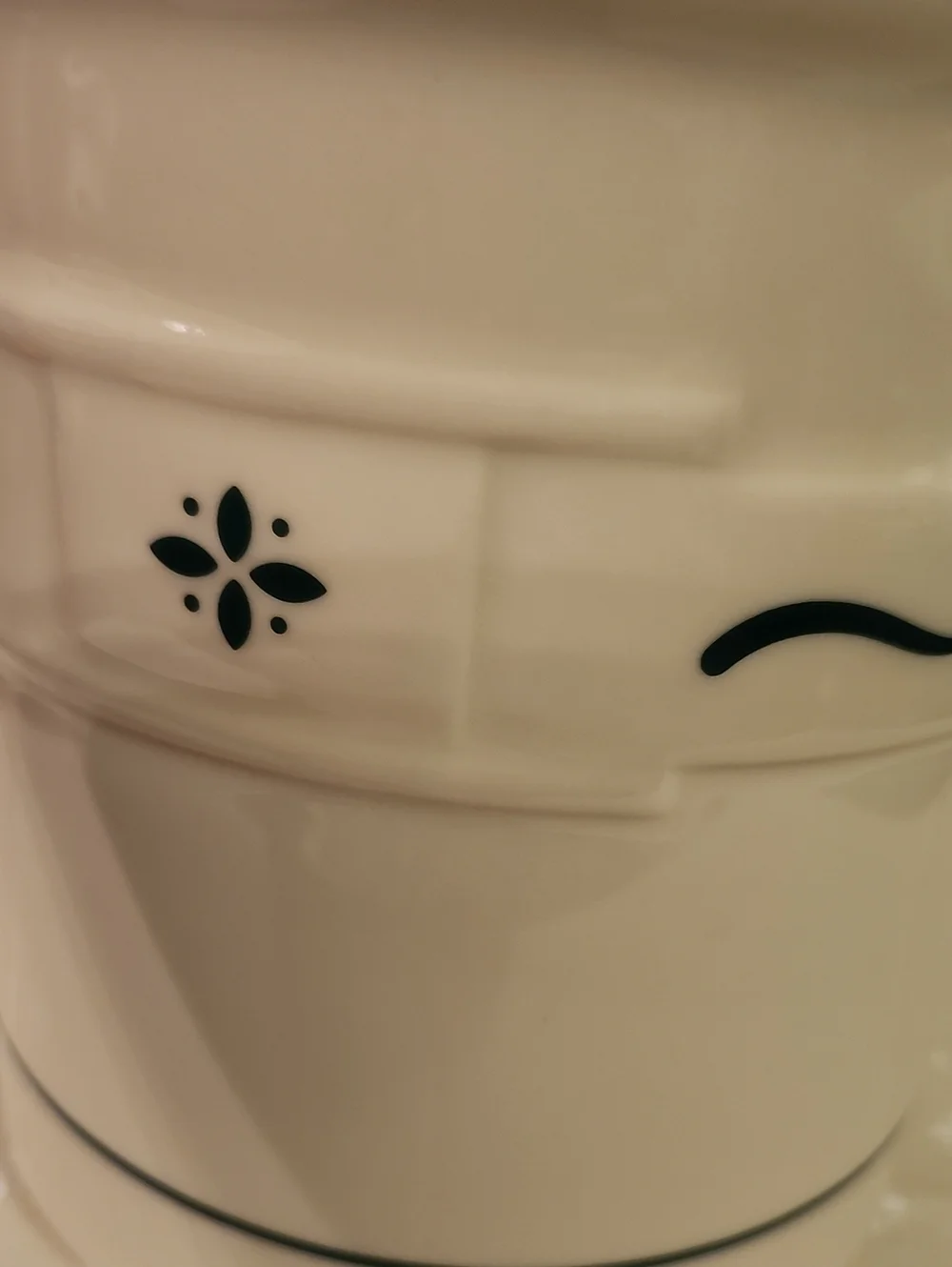 Longaberger Woven Traditions Utensil Crock